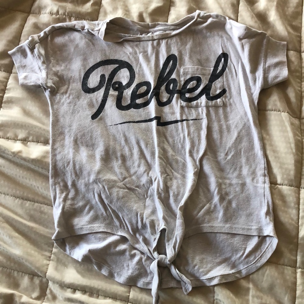 Tied “REBEL” Tee Old Navy